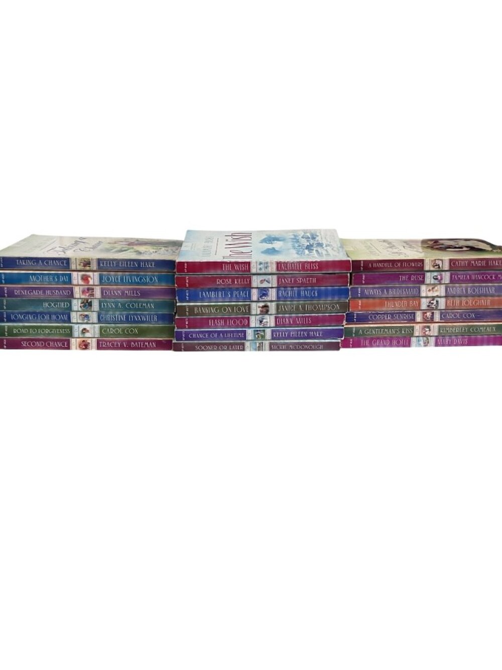 Love Inspired Heartsong Presents Lot of 21 Christian Romance Paperbacks Books - Picture 3 of 9